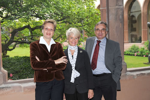 Vorstand 2009: Dr. Evelyn Brockhoff, Freifrau Bettina von Bethmann, Lutz Becht